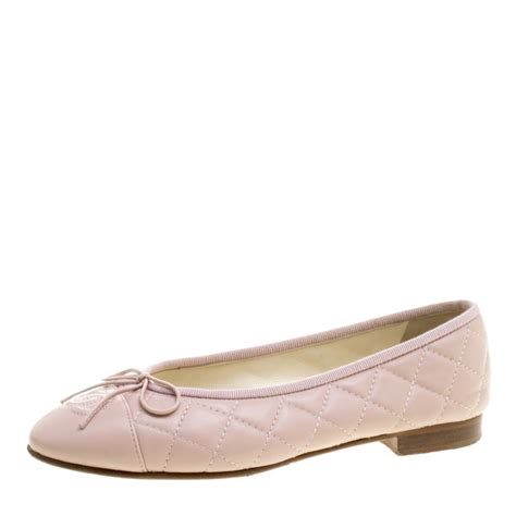 chanel flat shoes pink|chanel flat shoes for women.